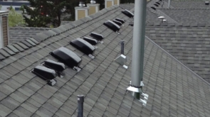 Commercial Roof Systems, Slopped shingled Commercial roofing system